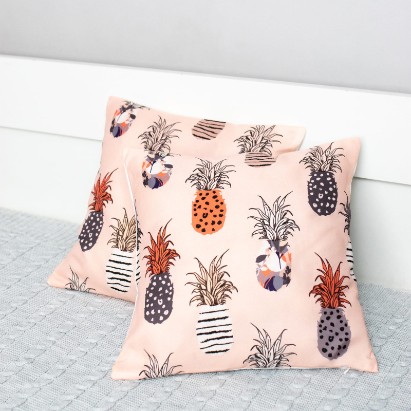 Набор декоративных подушек со съемным чехлом 40х40 см, 2 шт, RH 24010 SELENA